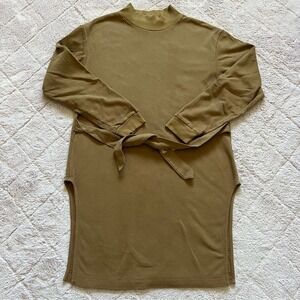 Uniqlo Cotton Blend Long Sleeve Top Women's Size S